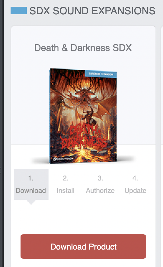 Toontrack Death & Darkness SDX